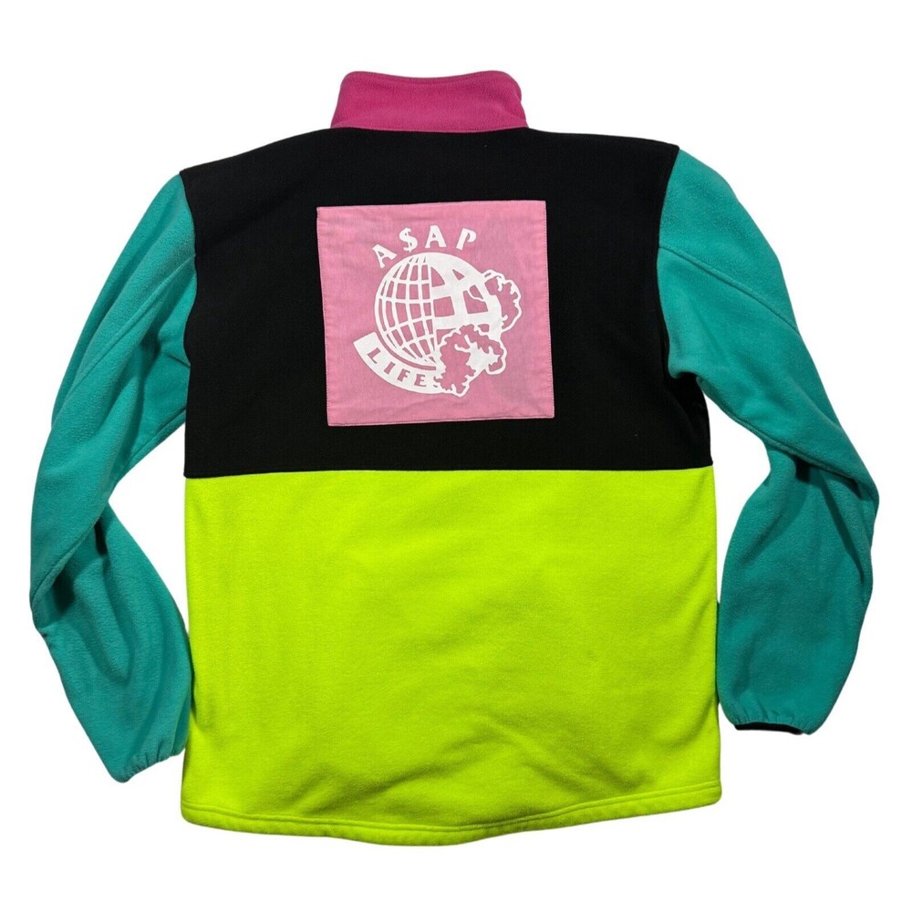 Lowkey Low Key Industries Long Sleeve Fleece Neon Men’s Sz XL - Picture 2 of 5